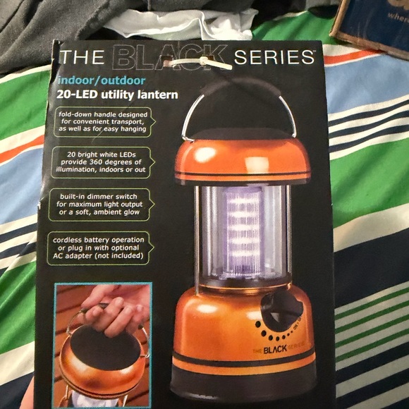 The Black Series Orange LED Utility Lantern - Picture 3 of 3